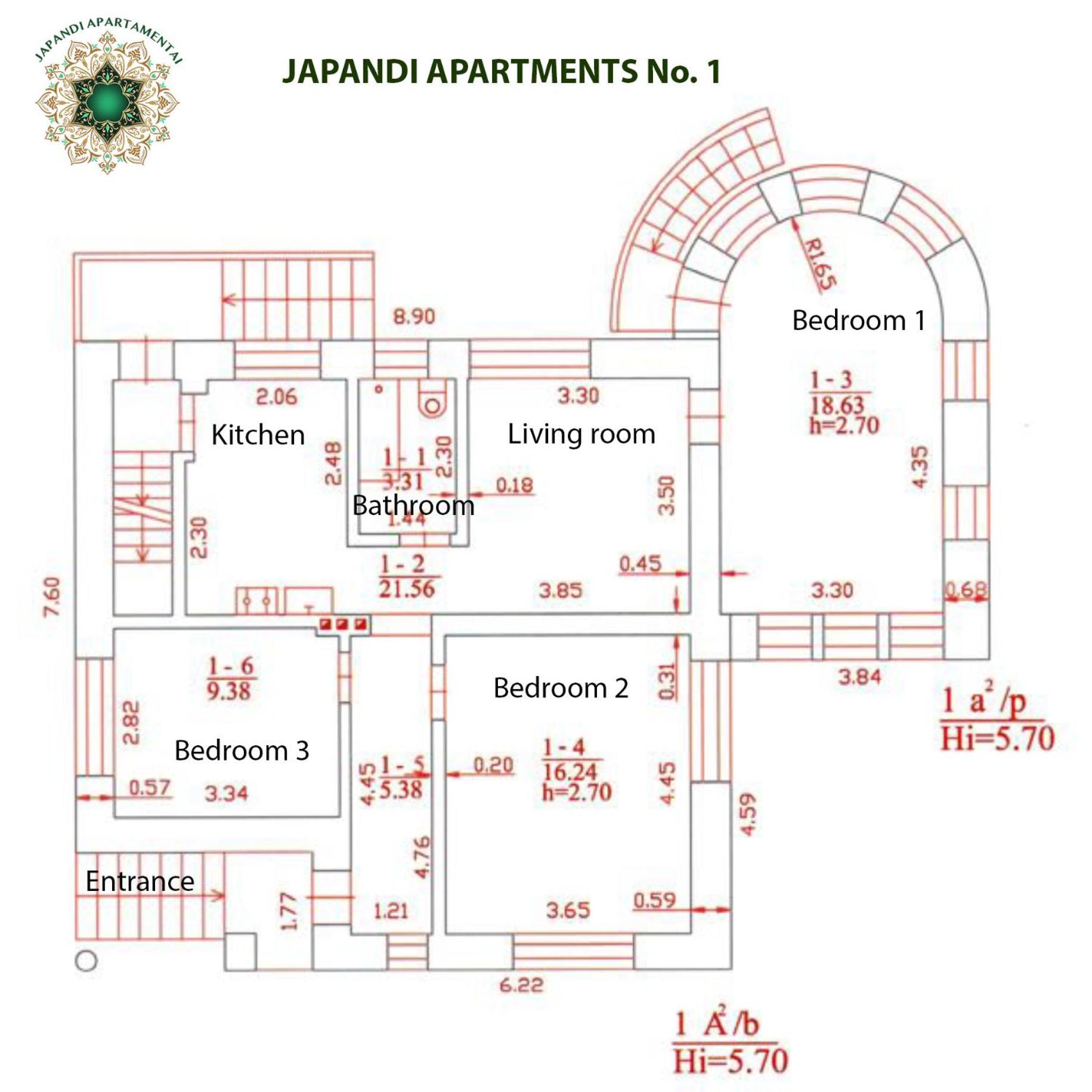 Japandi Apartamentai Kaunas Exterior foto